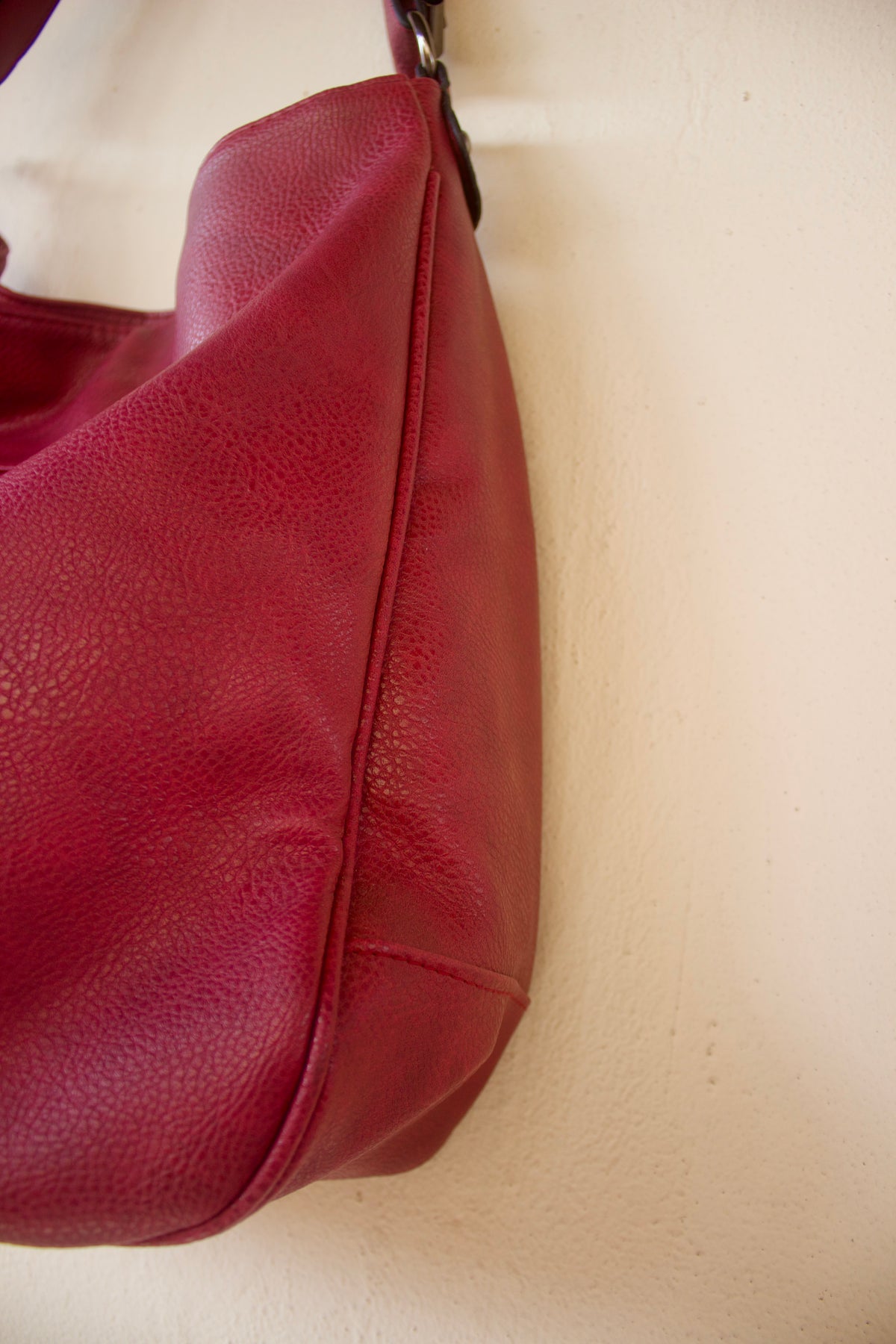 Dark Red Leather Bag