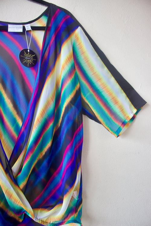 Colorful Sheer Cover Up