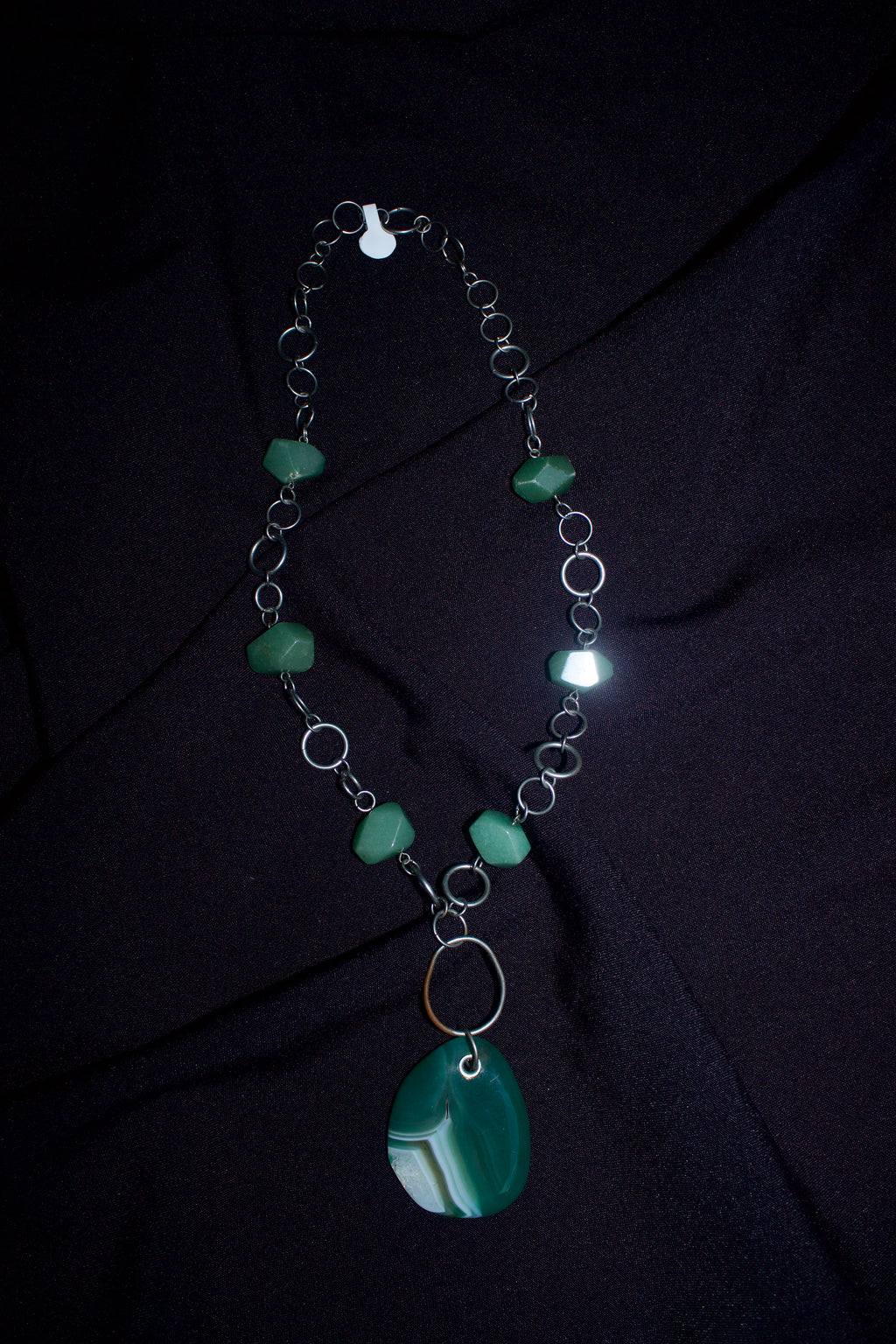 Teal Stone Necklace