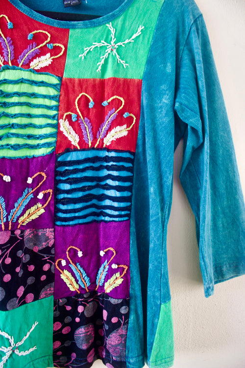 Artsy Print Long Sleeve