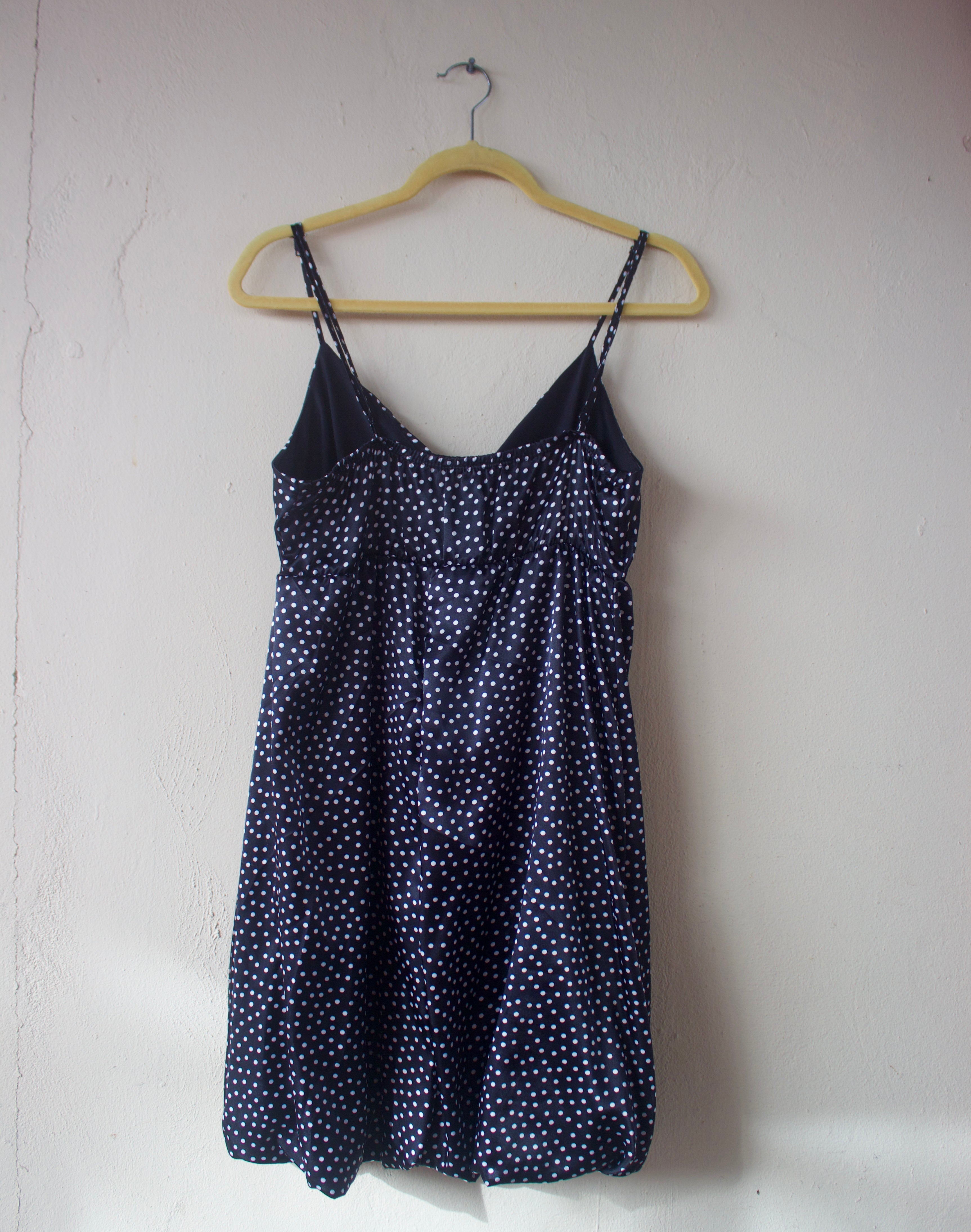 Polka Dots Silky Dress
