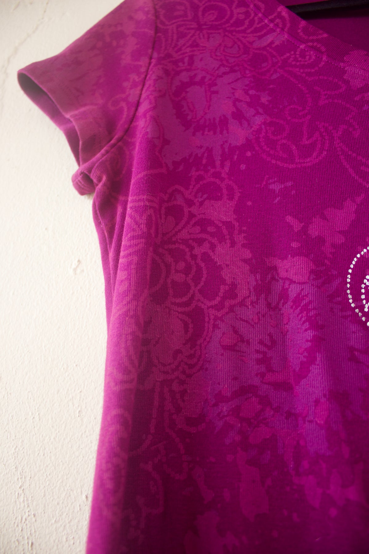 Violet Bloom Y2k Shirt