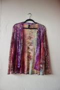 Printed Mesh Cardigan