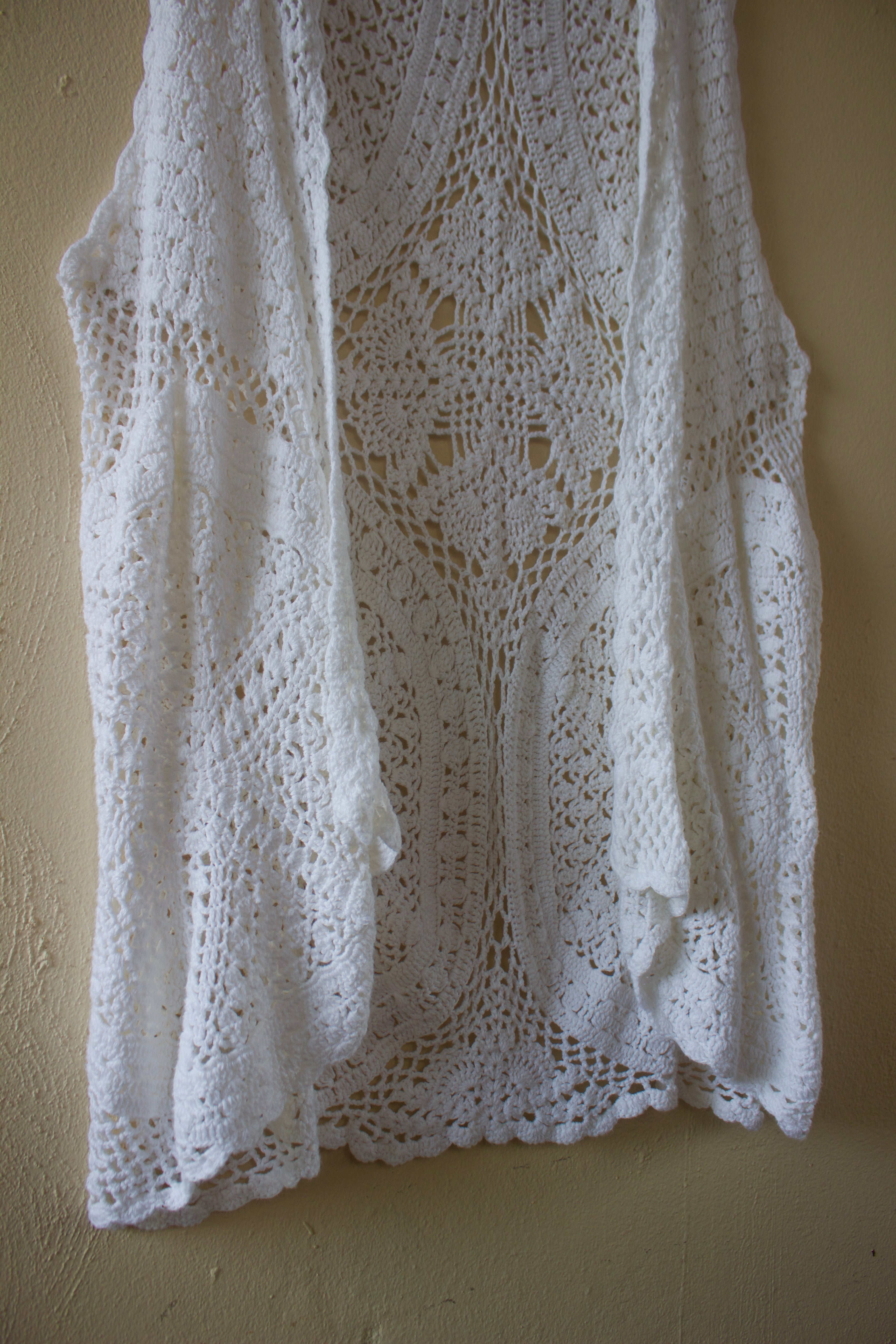 Crochet Open Vest