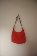 Floral Orange Summer Bag