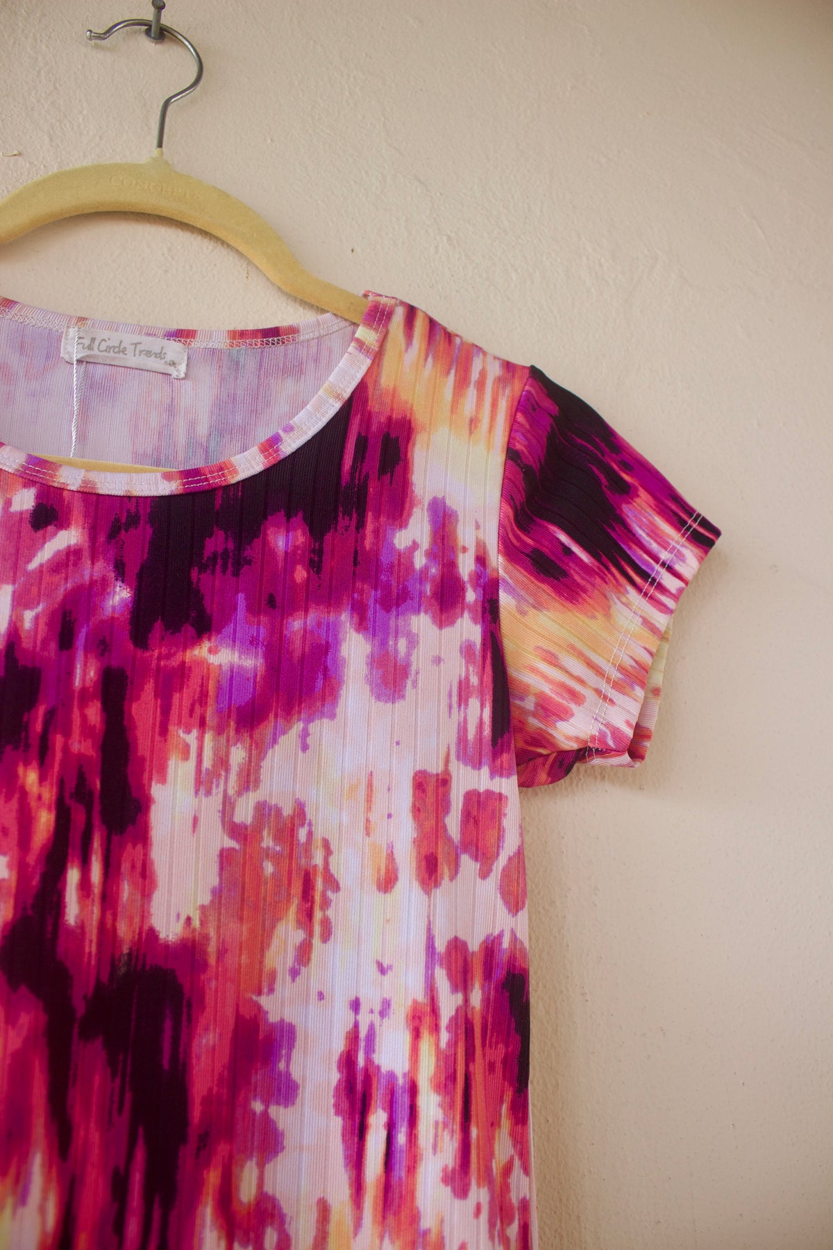 Watercolors Slit Top