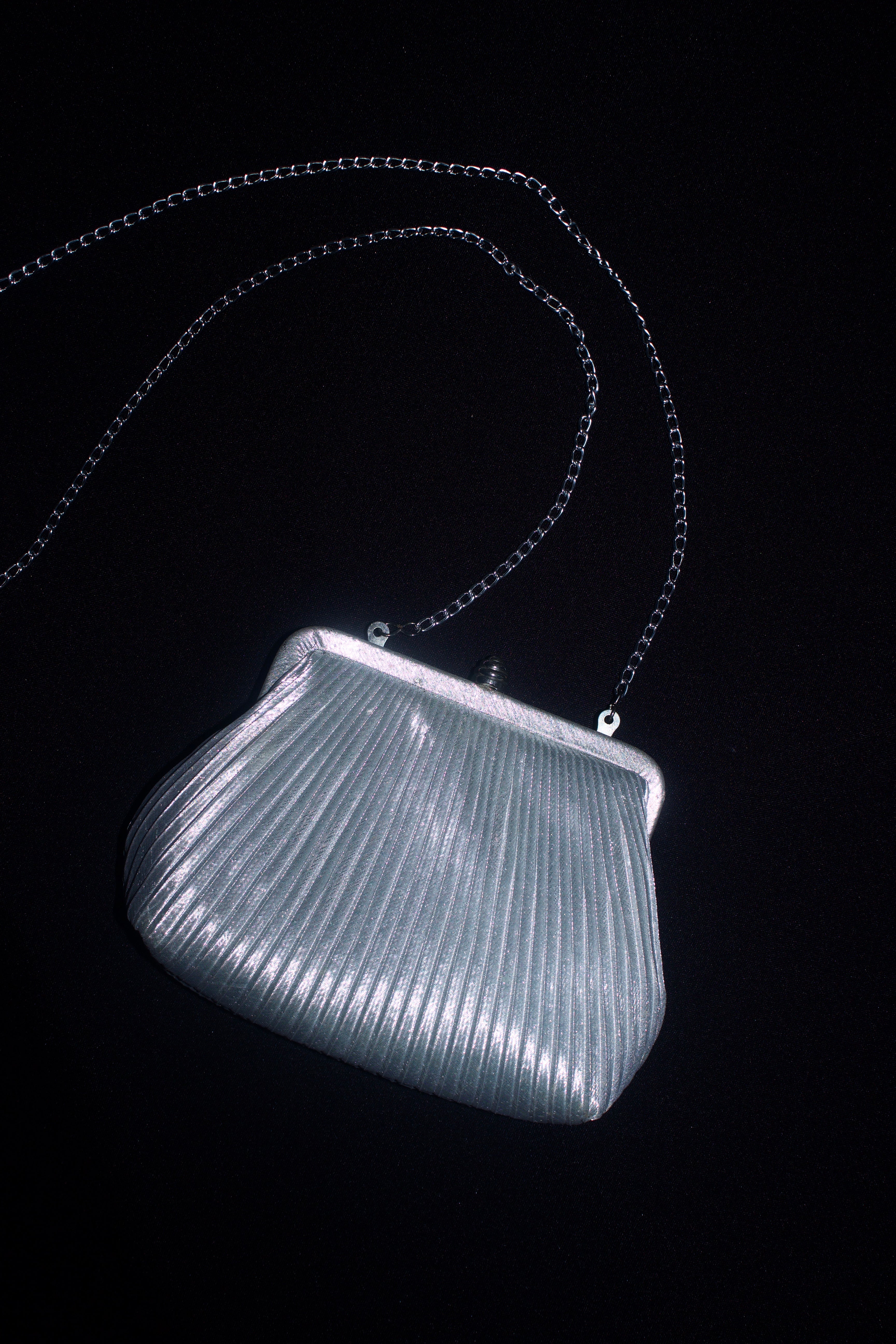 Vintage Silver Purse