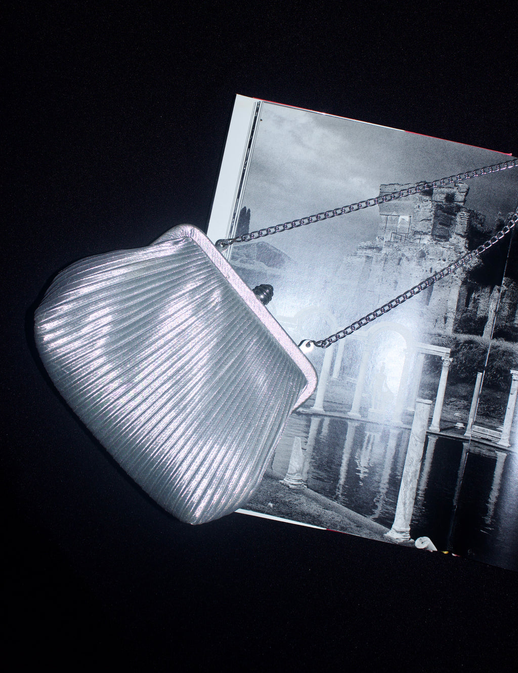 Vintage Silver Purse