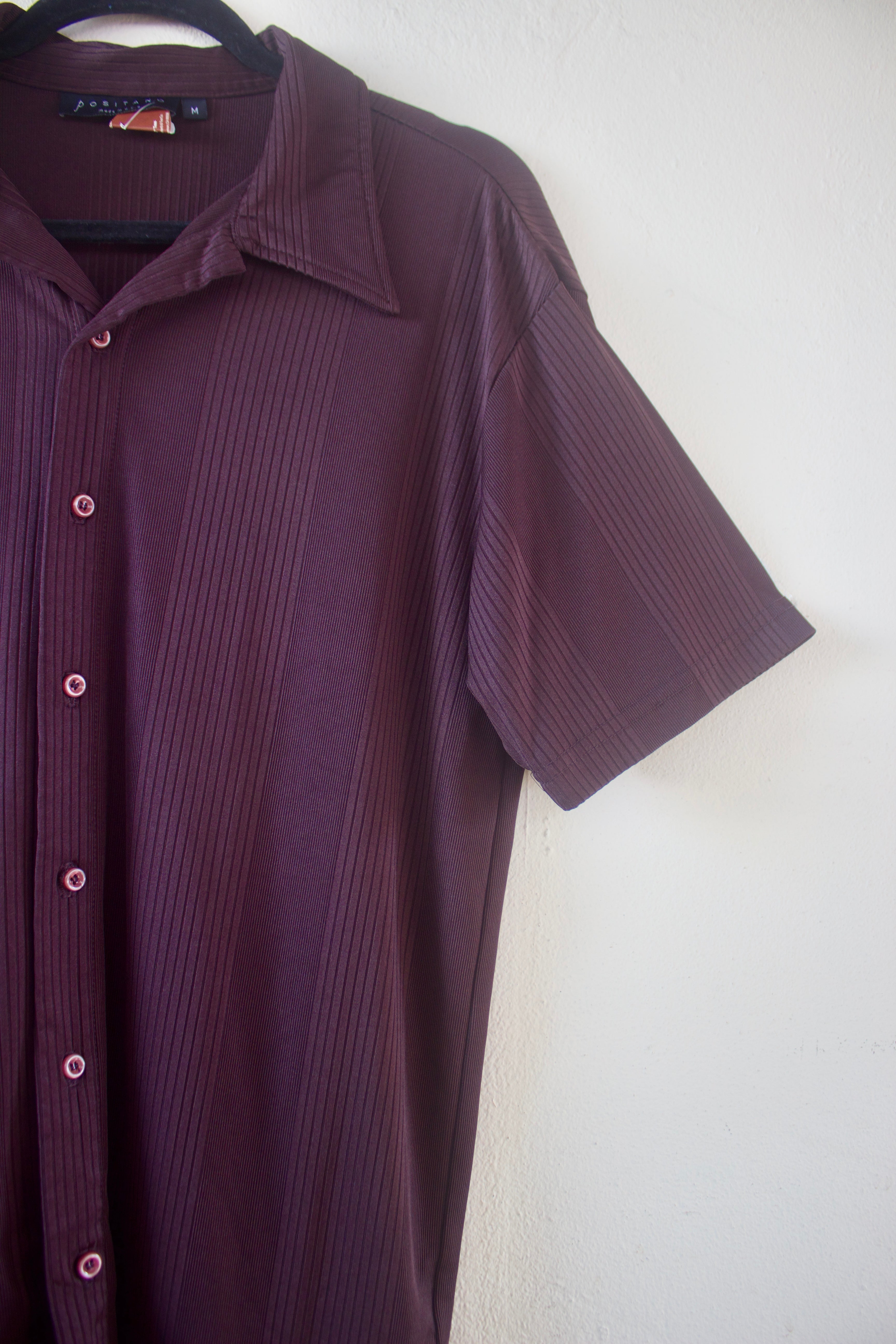 Classic Brown Buttoned Blouse