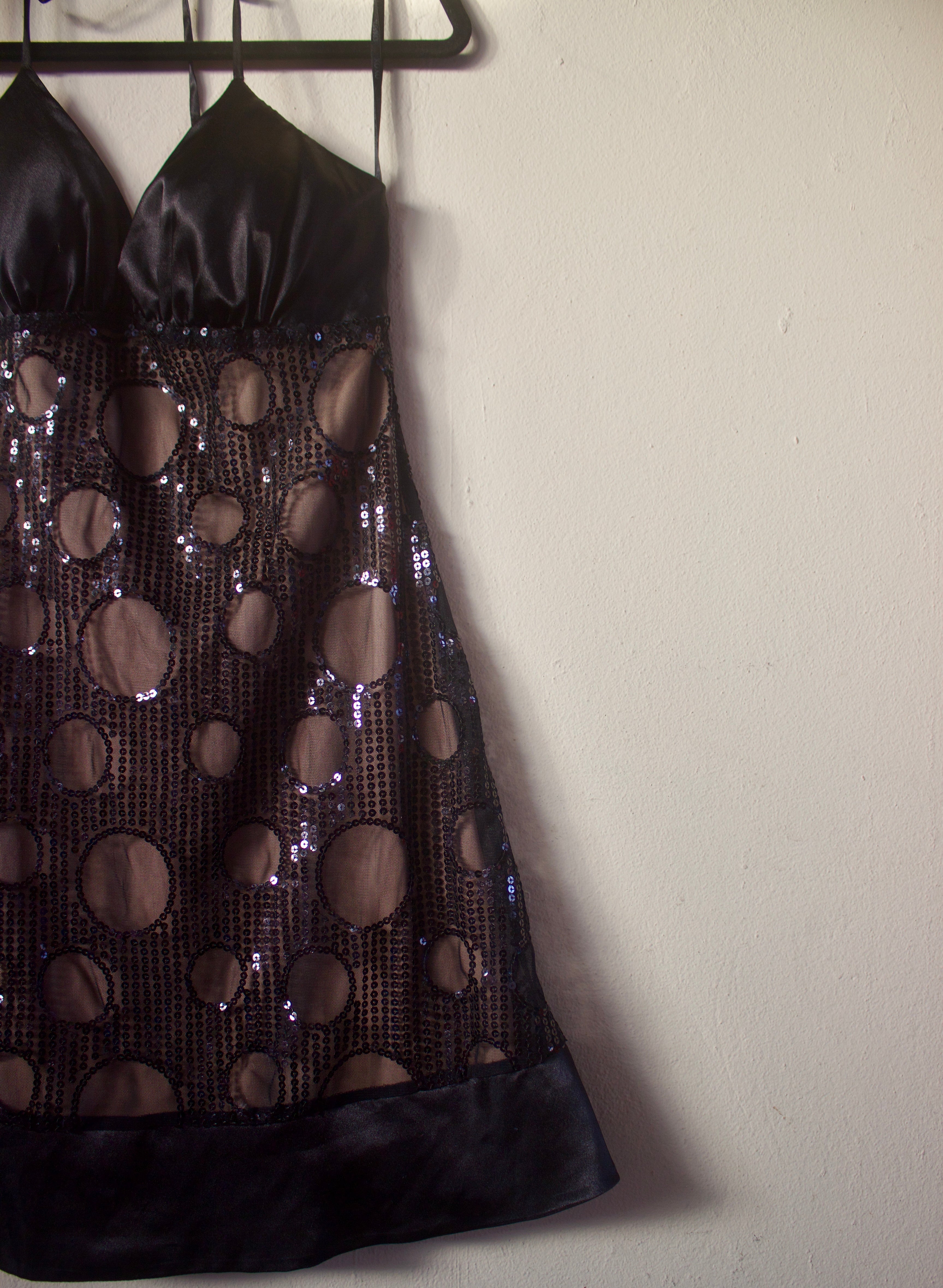 Sequins & Silky Dress