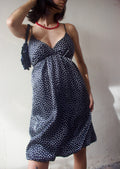 Polka Dots Silky Dress