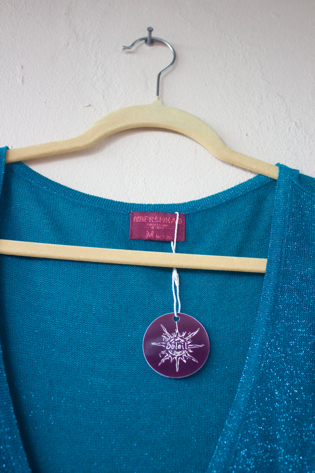 Shimmery Blue Cardigan
