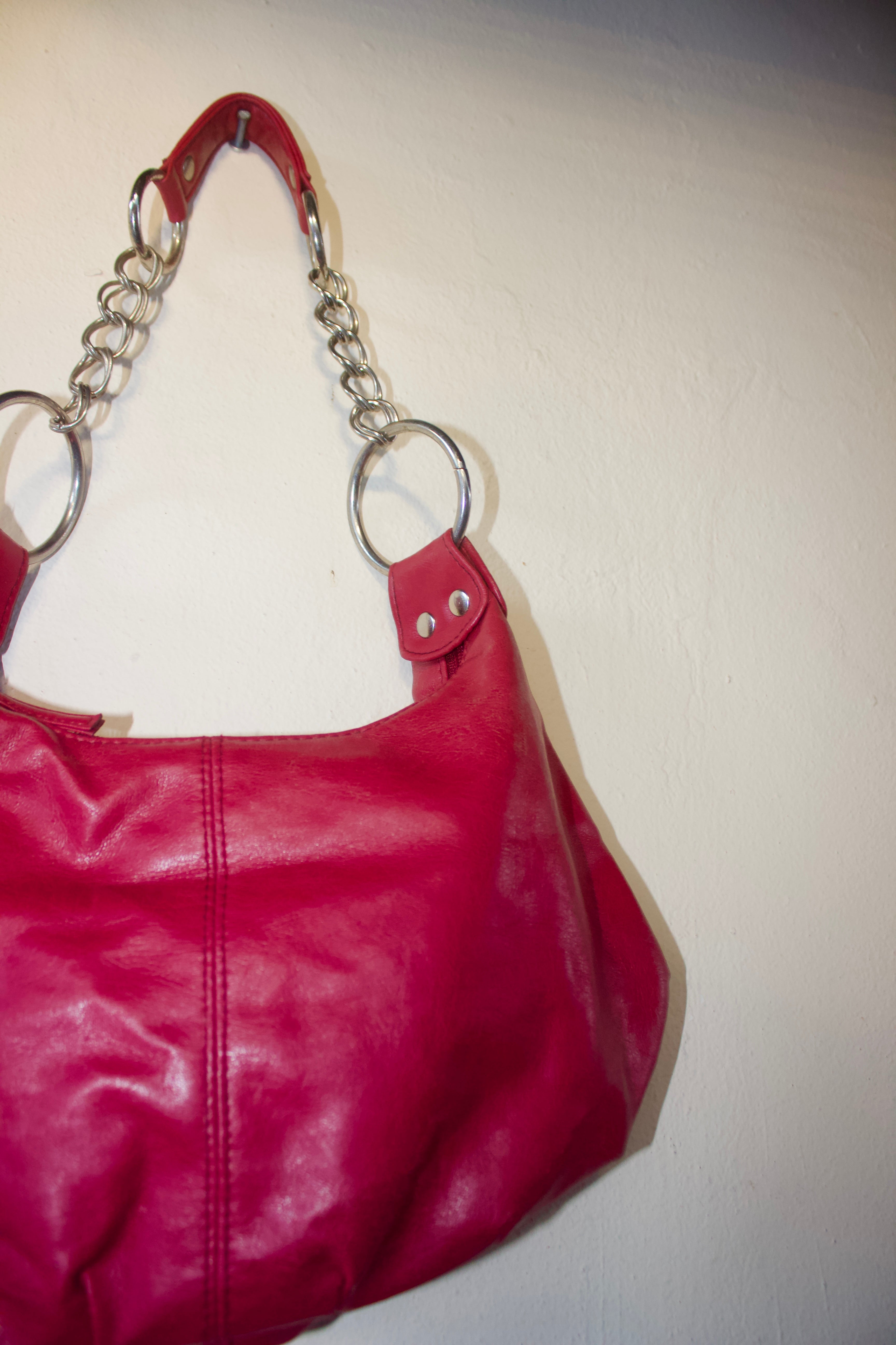 Chic Chains Red Bag