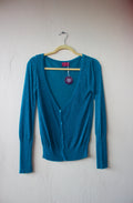 Shimmery Blue Cardigan