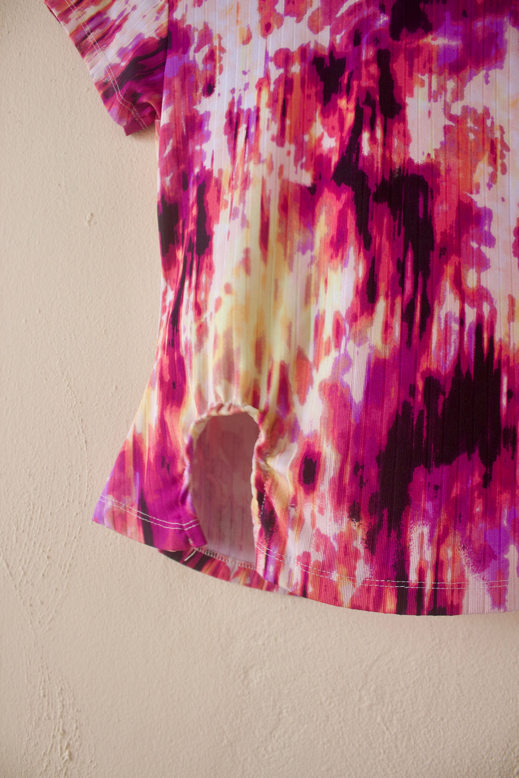 Watercolors Slit Top