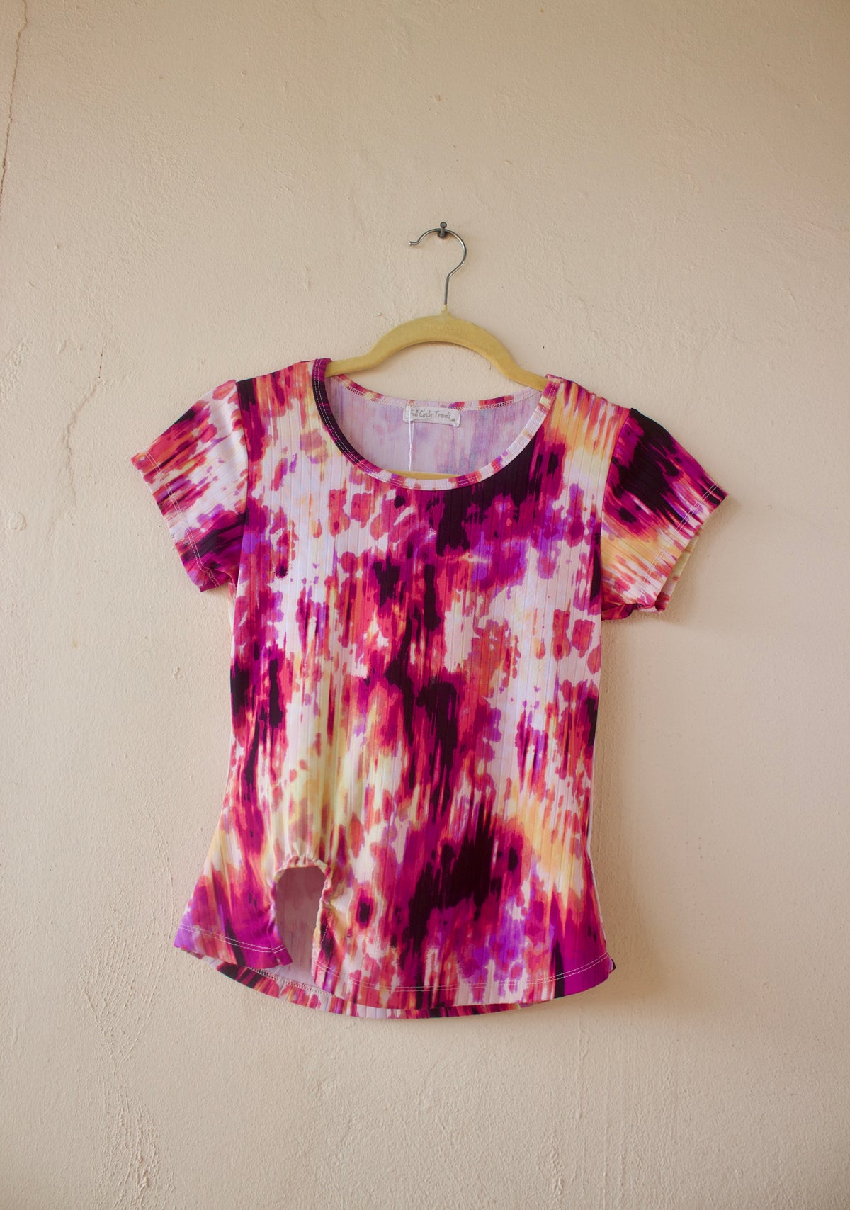 Watercolors Slit Top