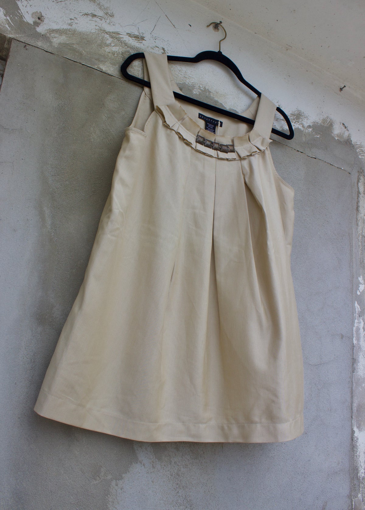 Créme Beaded Top