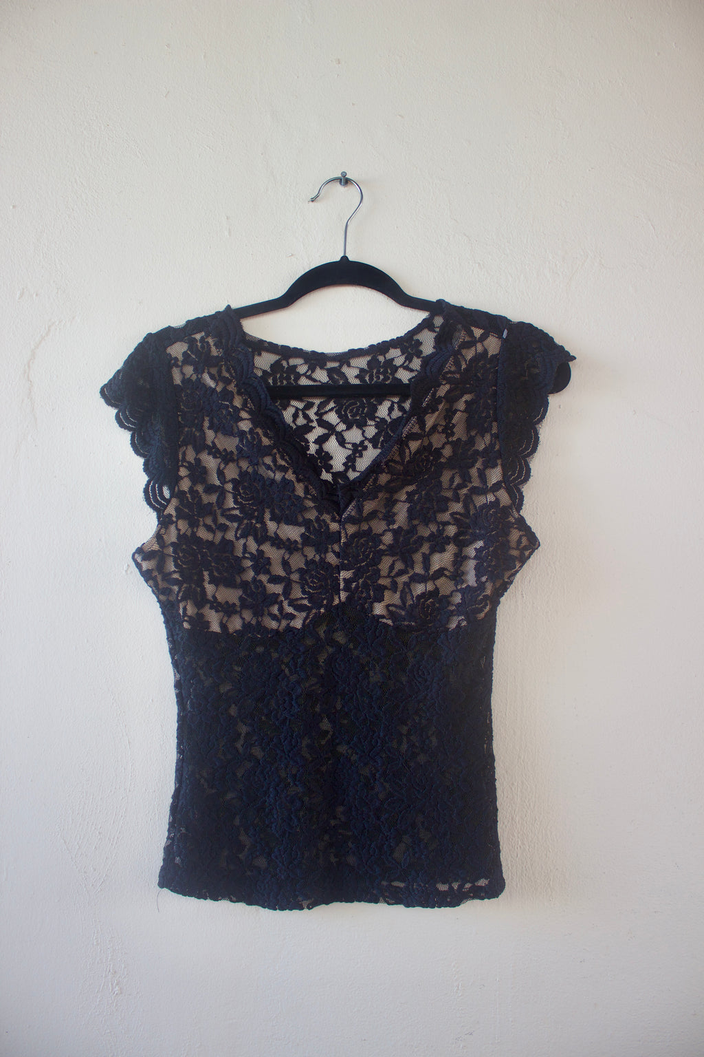 Black Lace Top