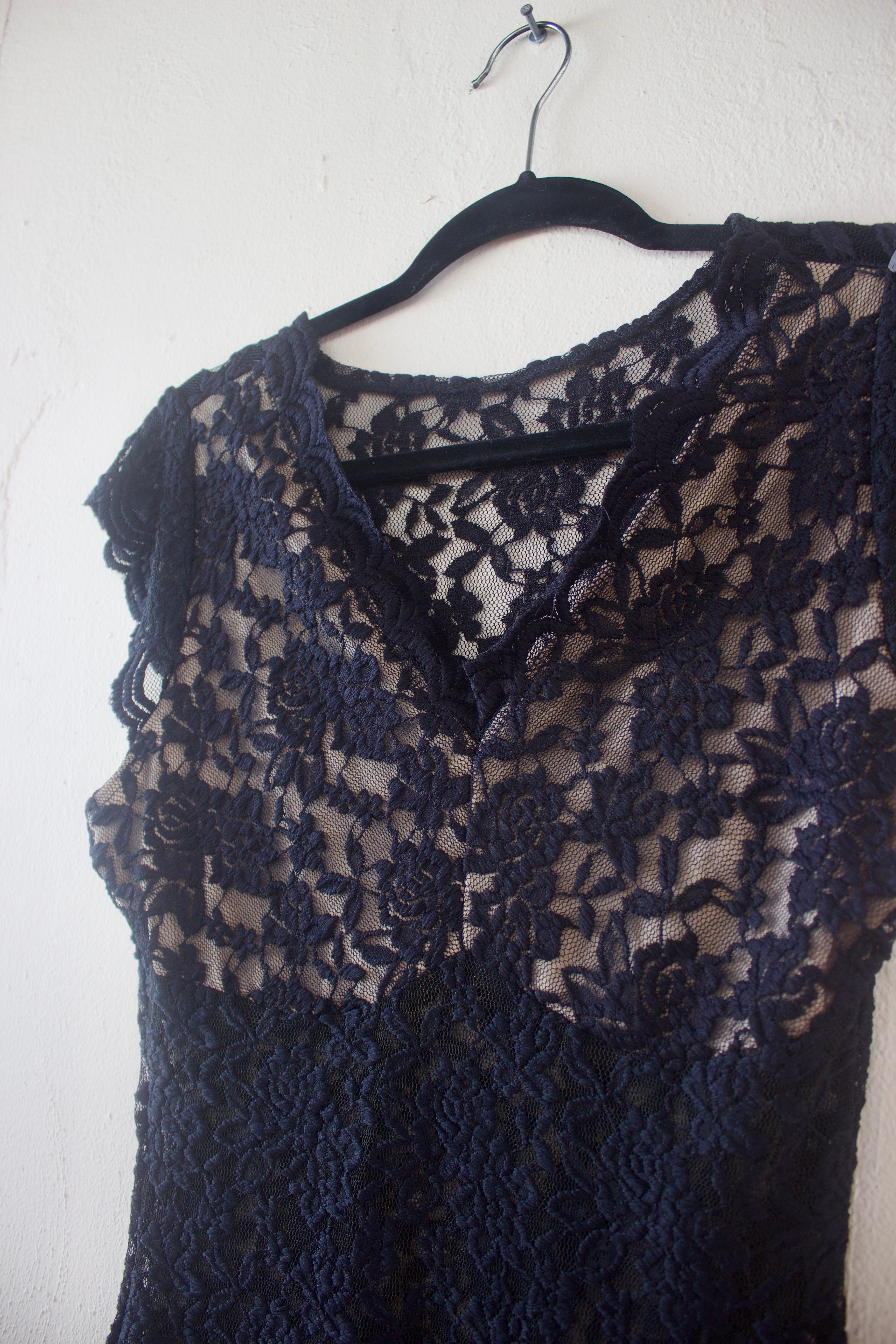 Black Lace Top
