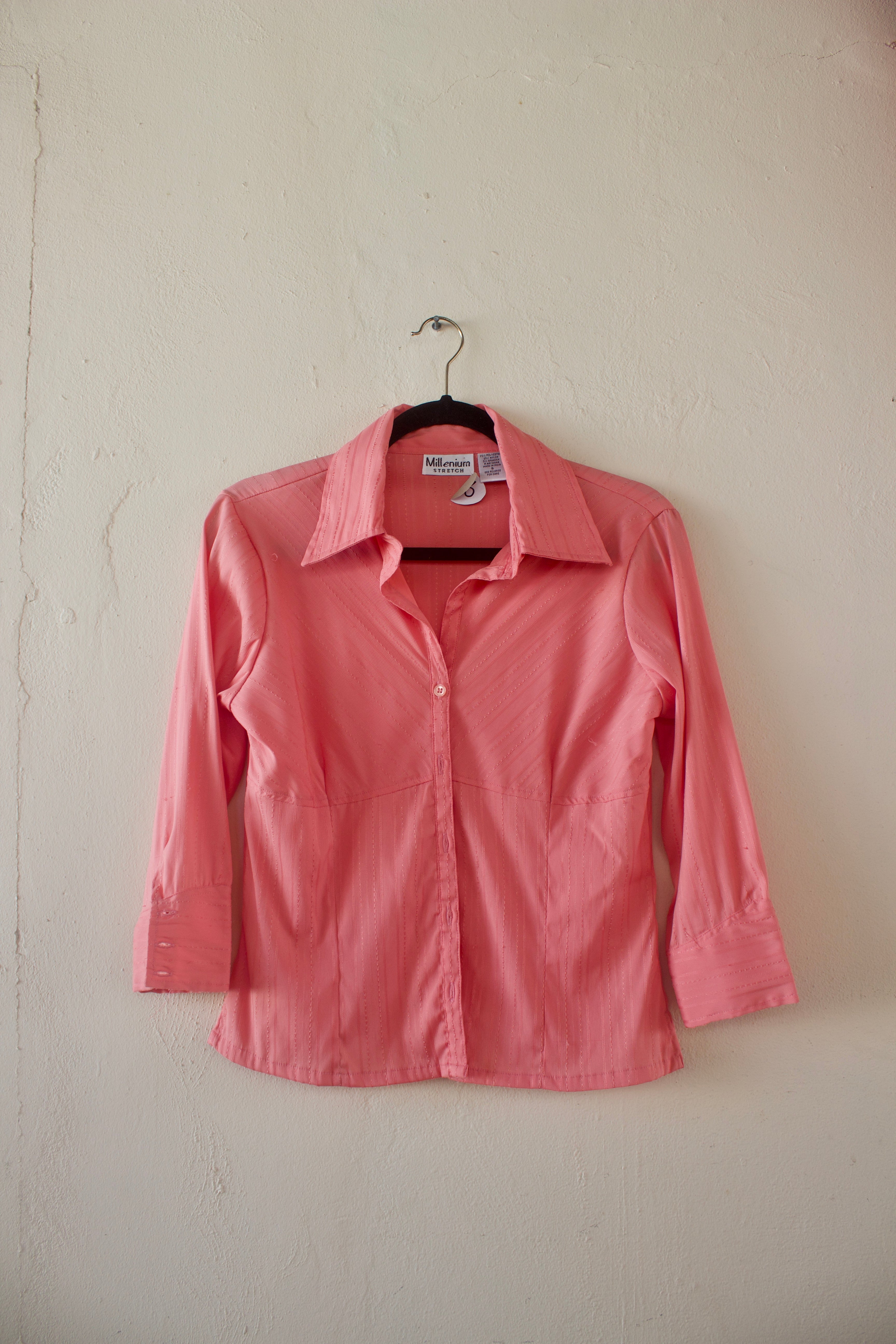 Vintage Buttoned Long Sleeve