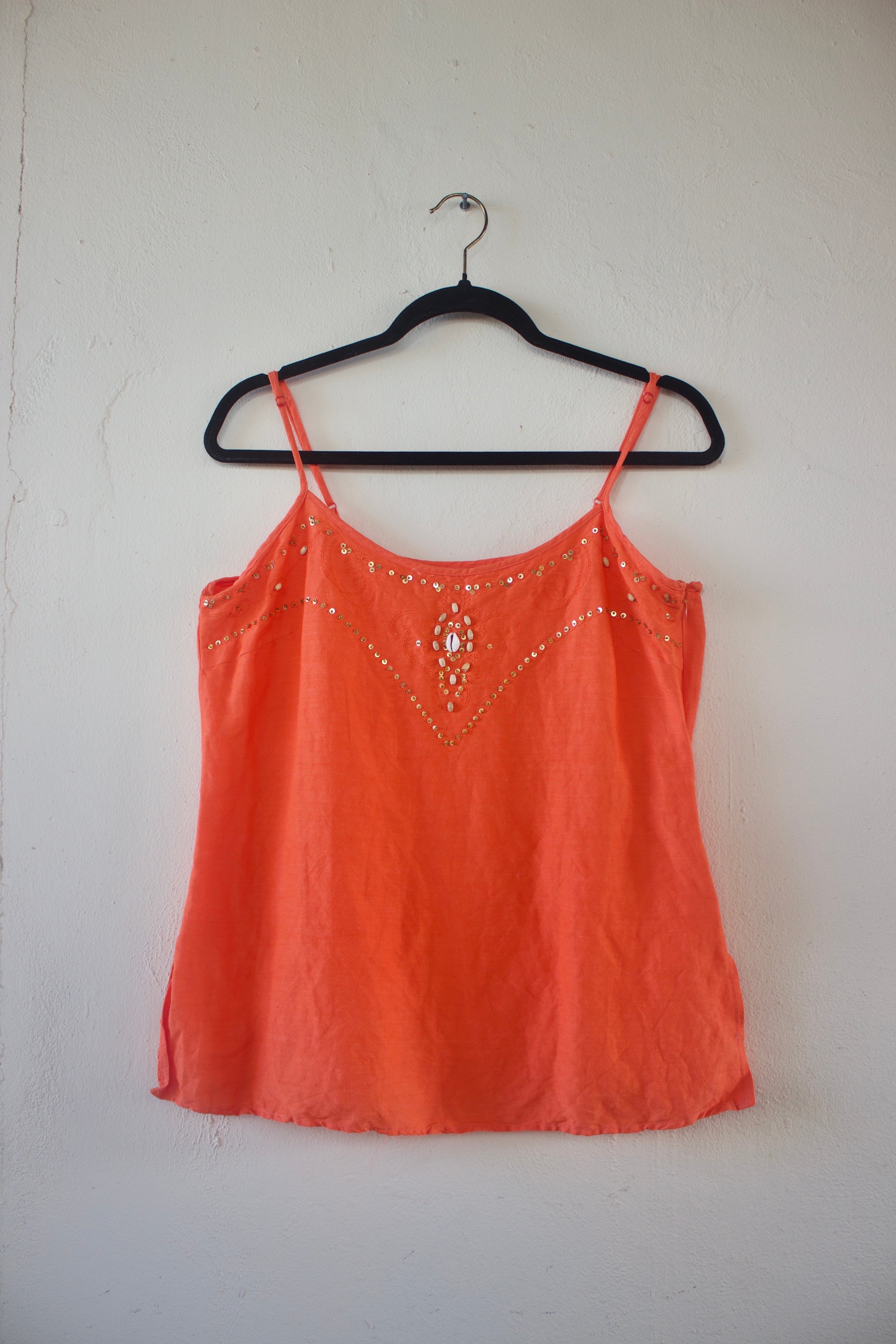 Beaded Sequins Top