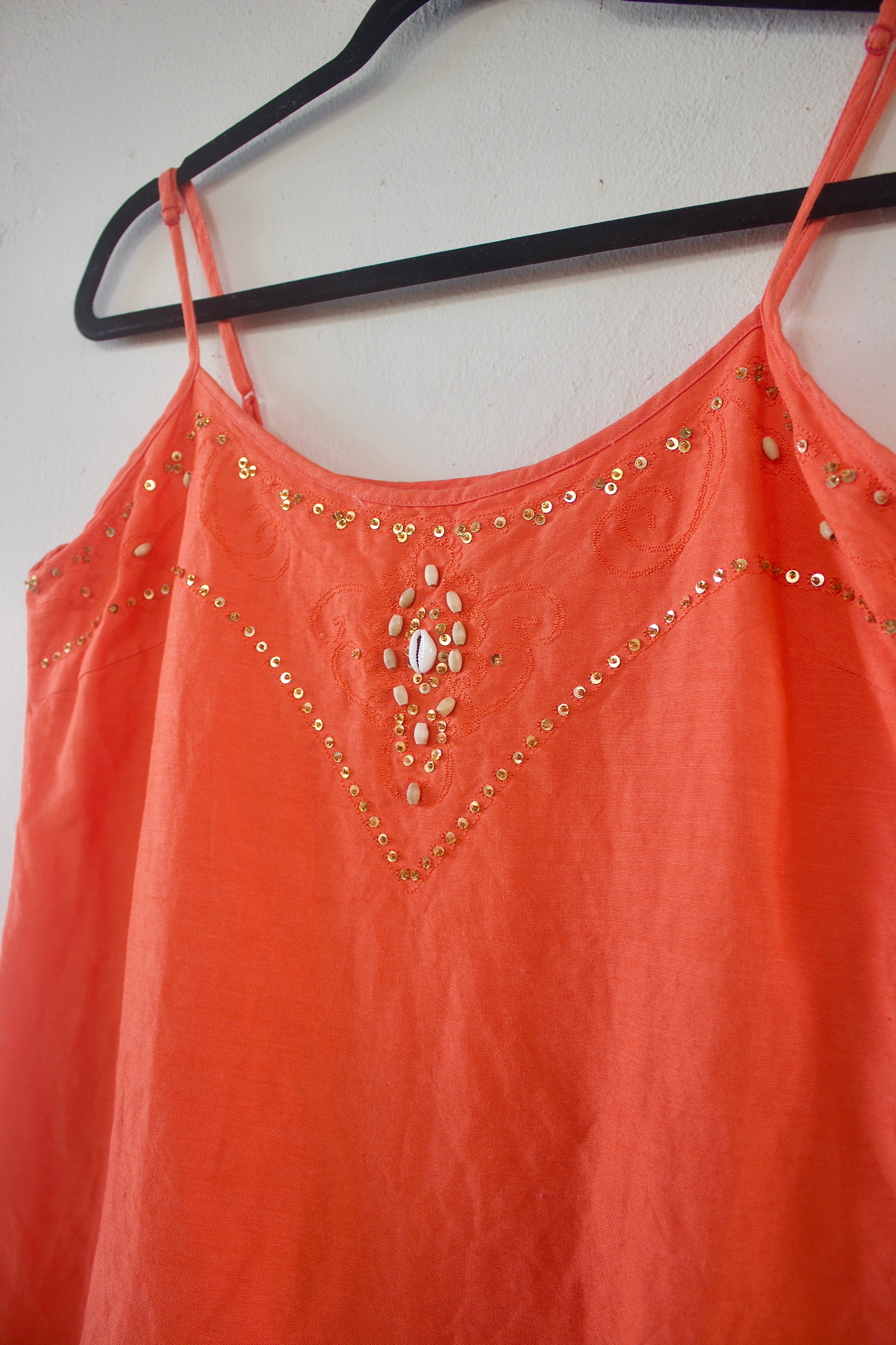 Beaded Sequins Top