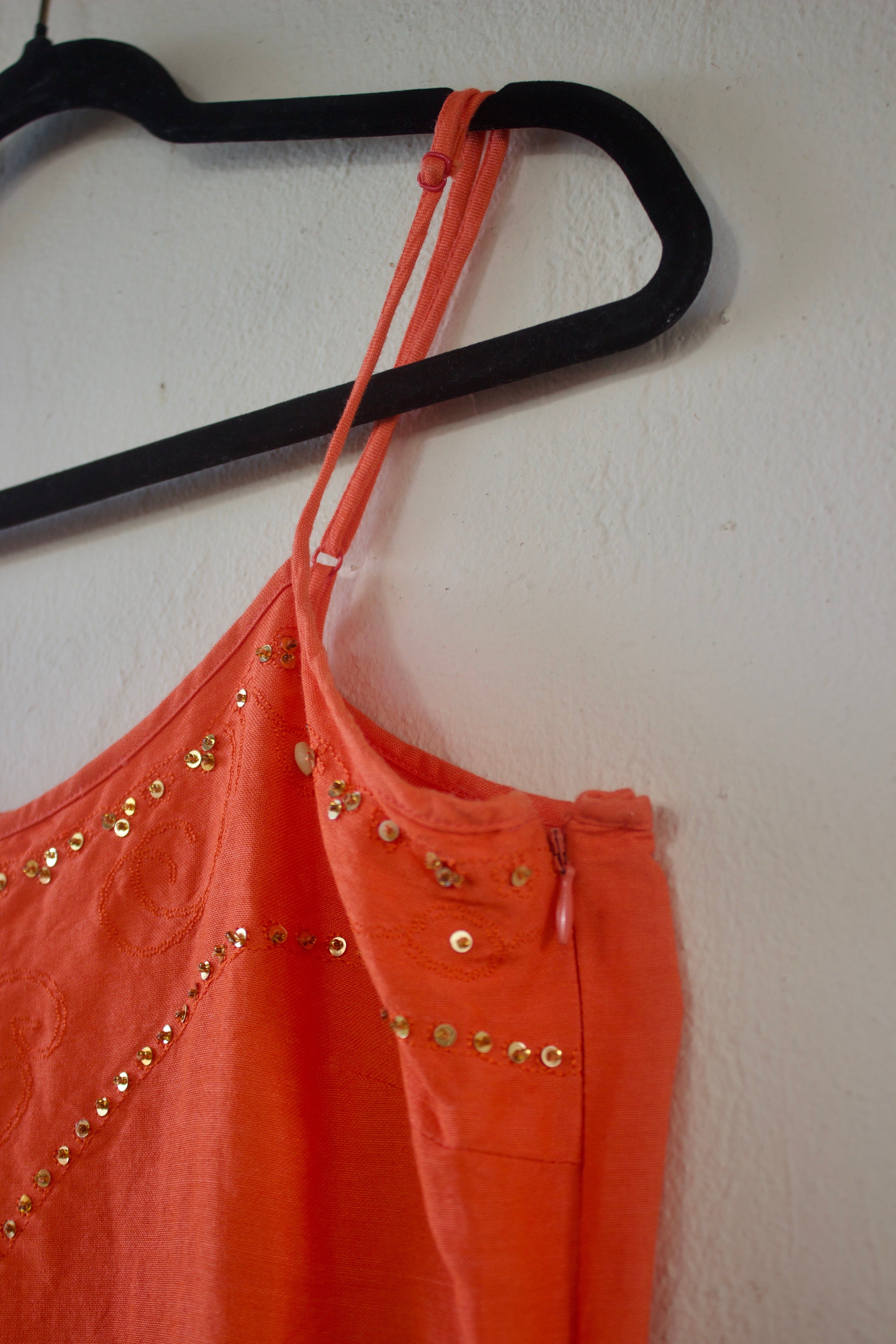 Beaded Sequins Top