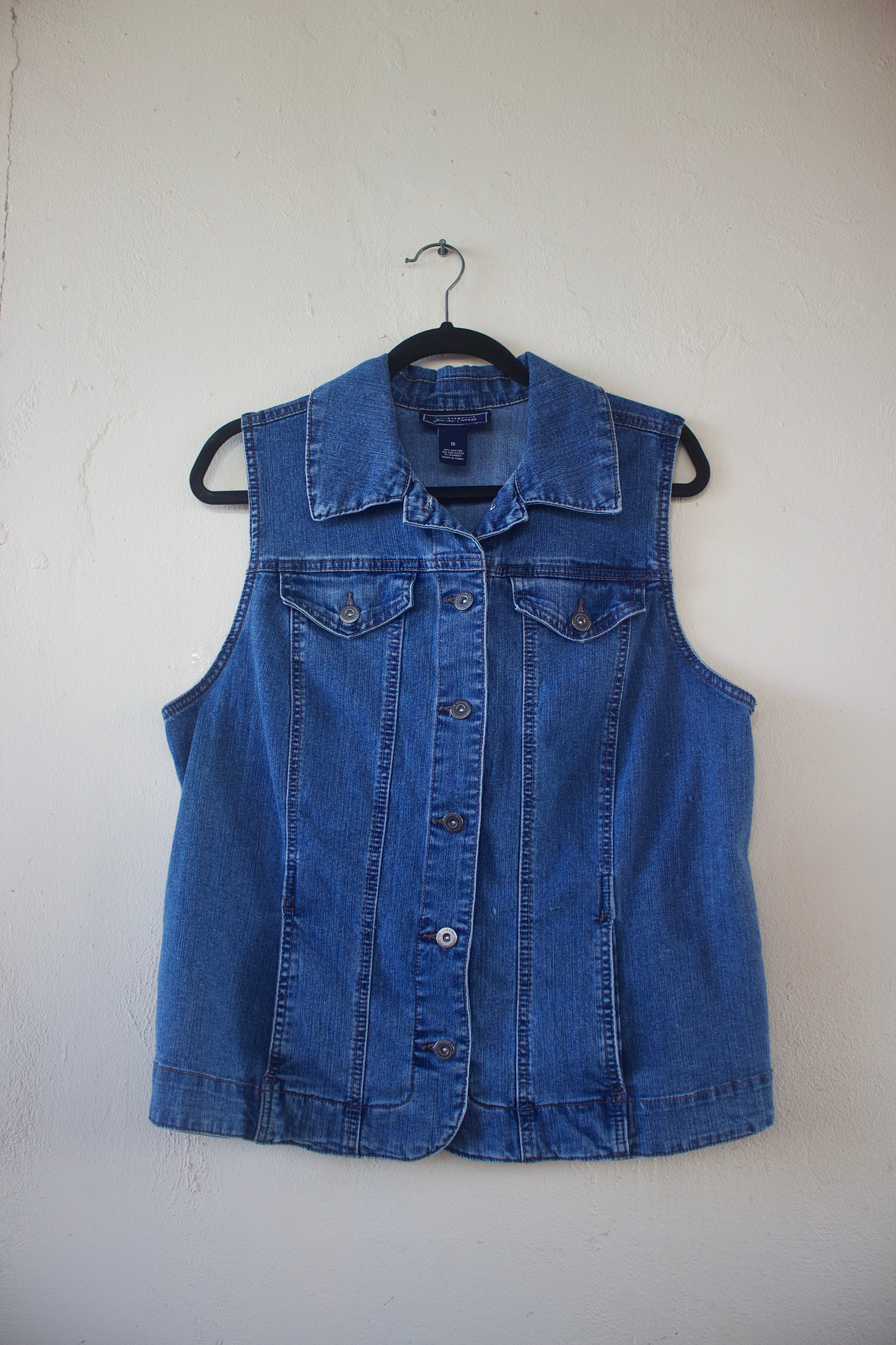 Chic Denim Vest