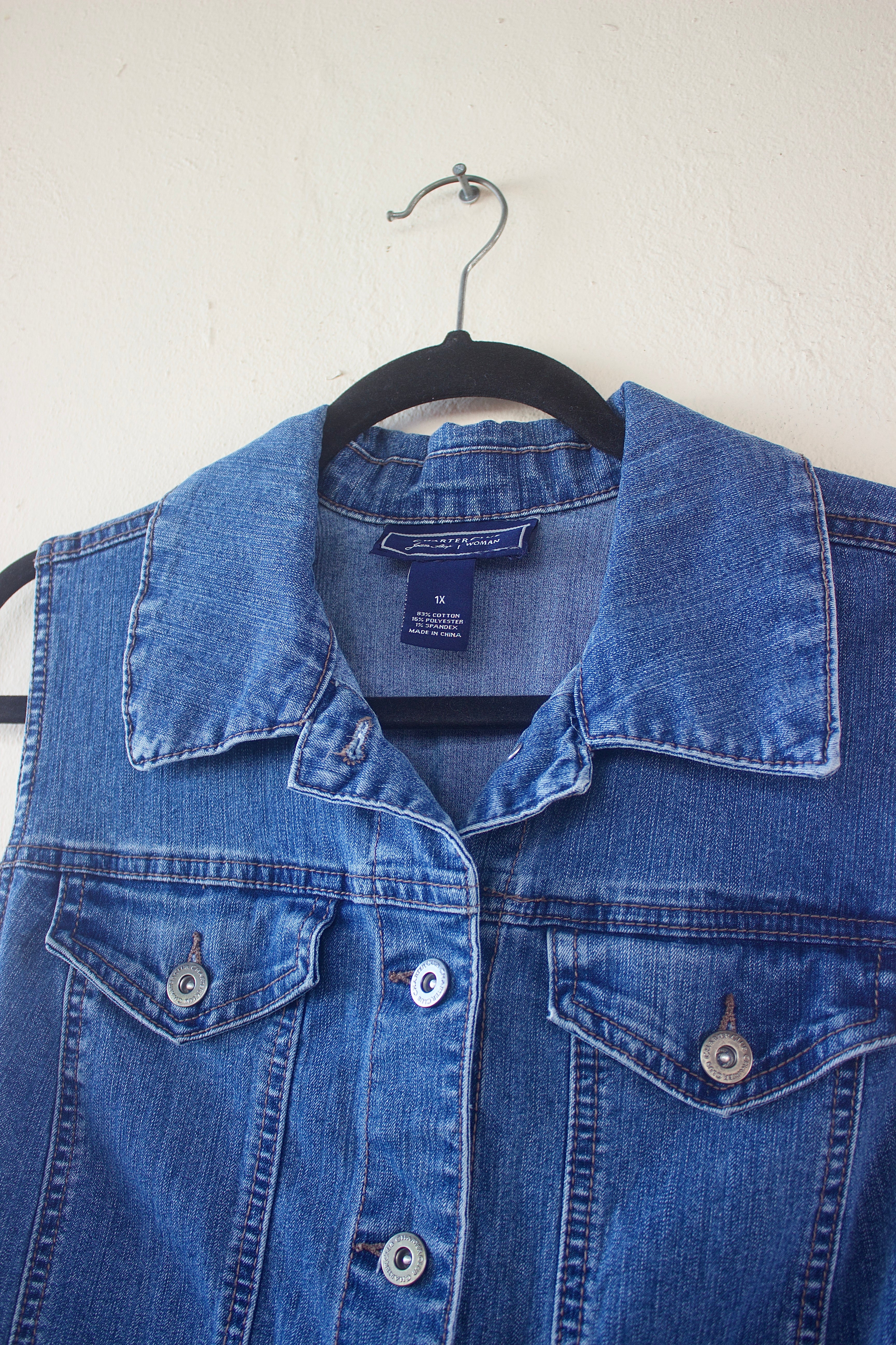 Chic Denim Vest