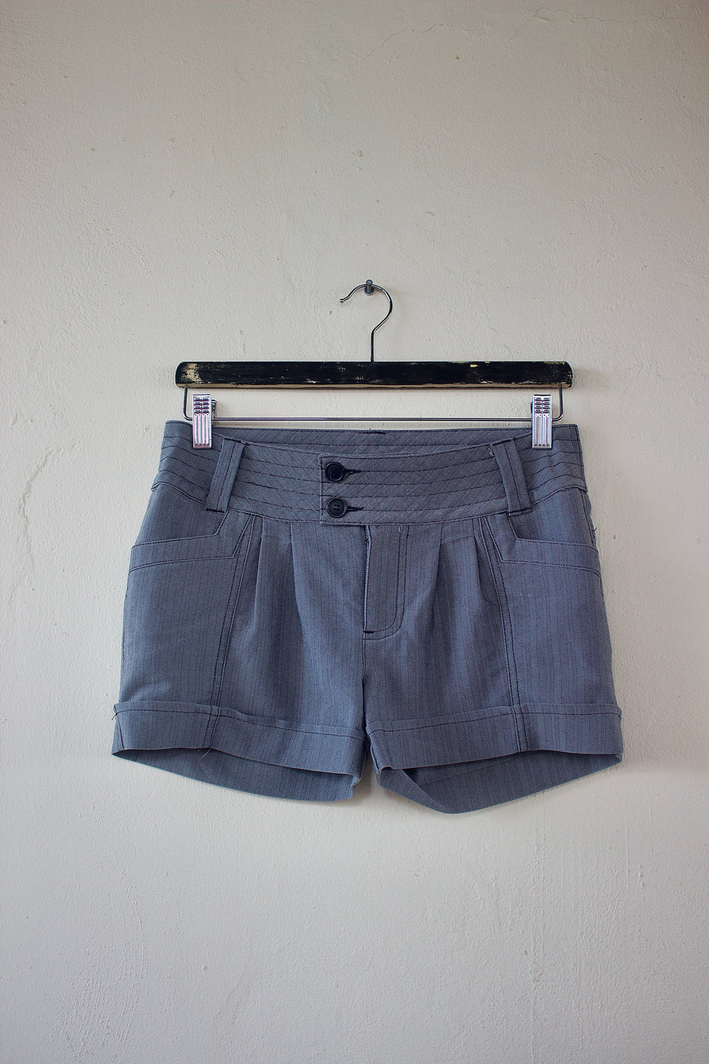 Gray Y2K Shorts