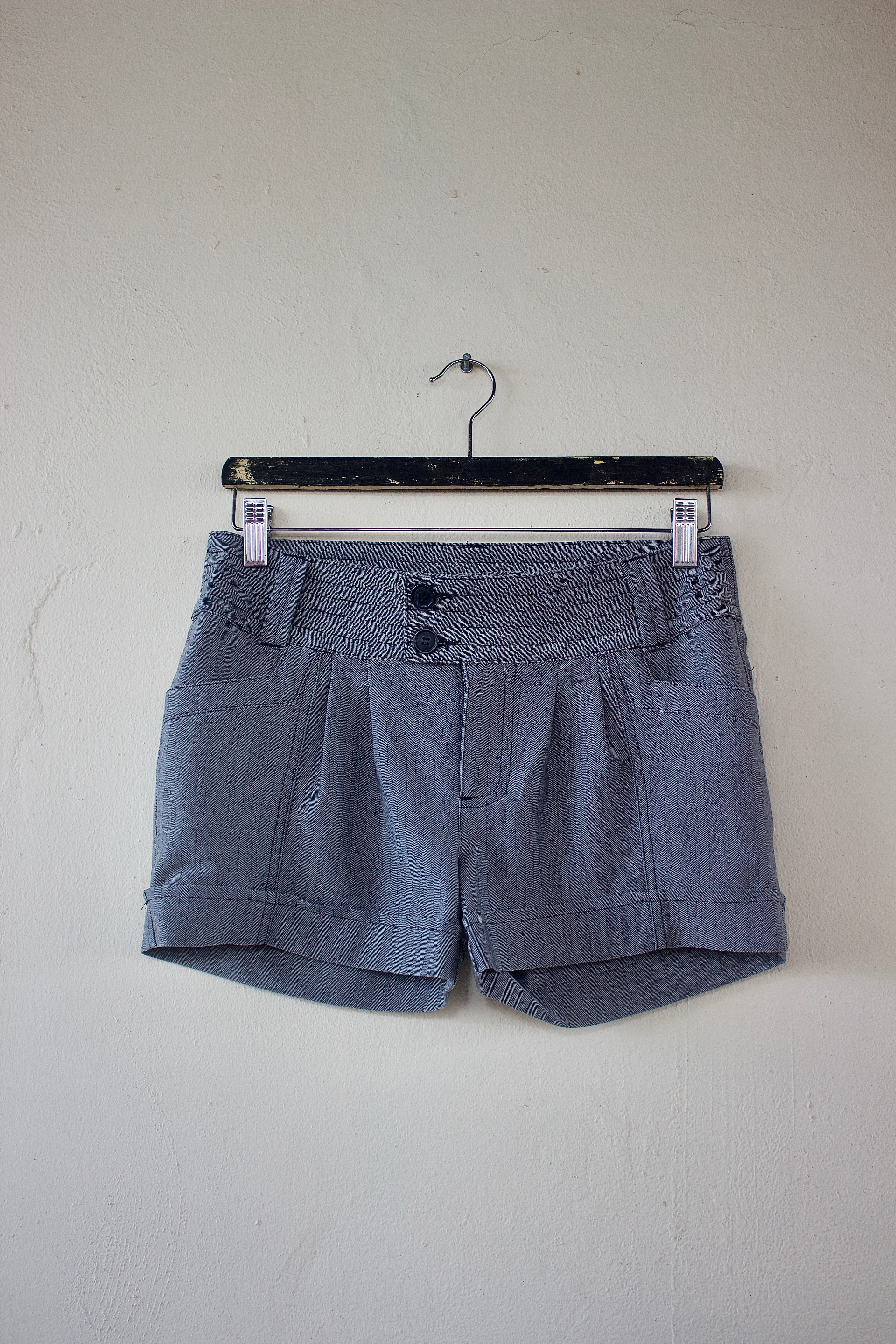 Gray Y2K Shorts