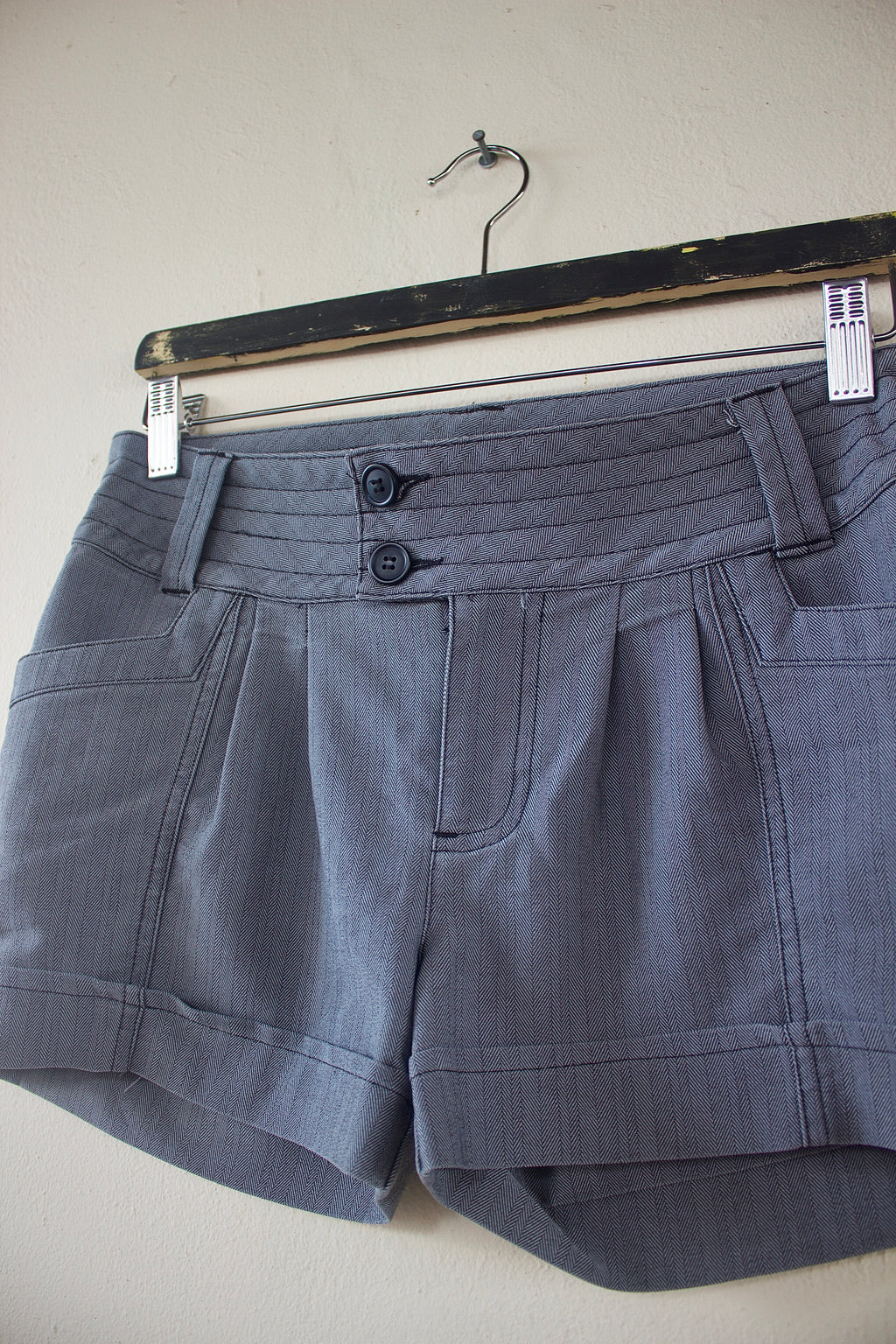 Gray Y2K Shorts