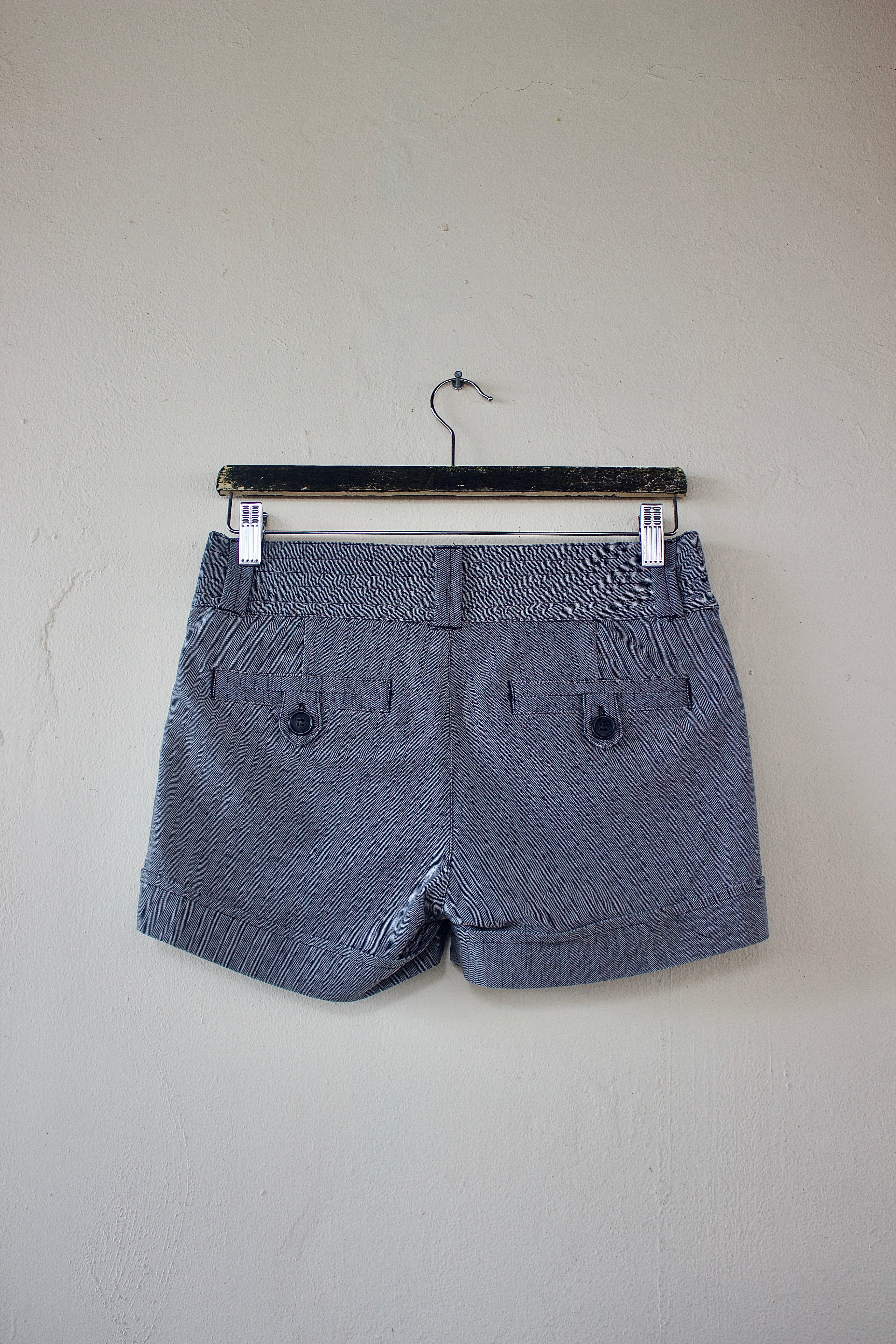 Gray Y2K Shorts