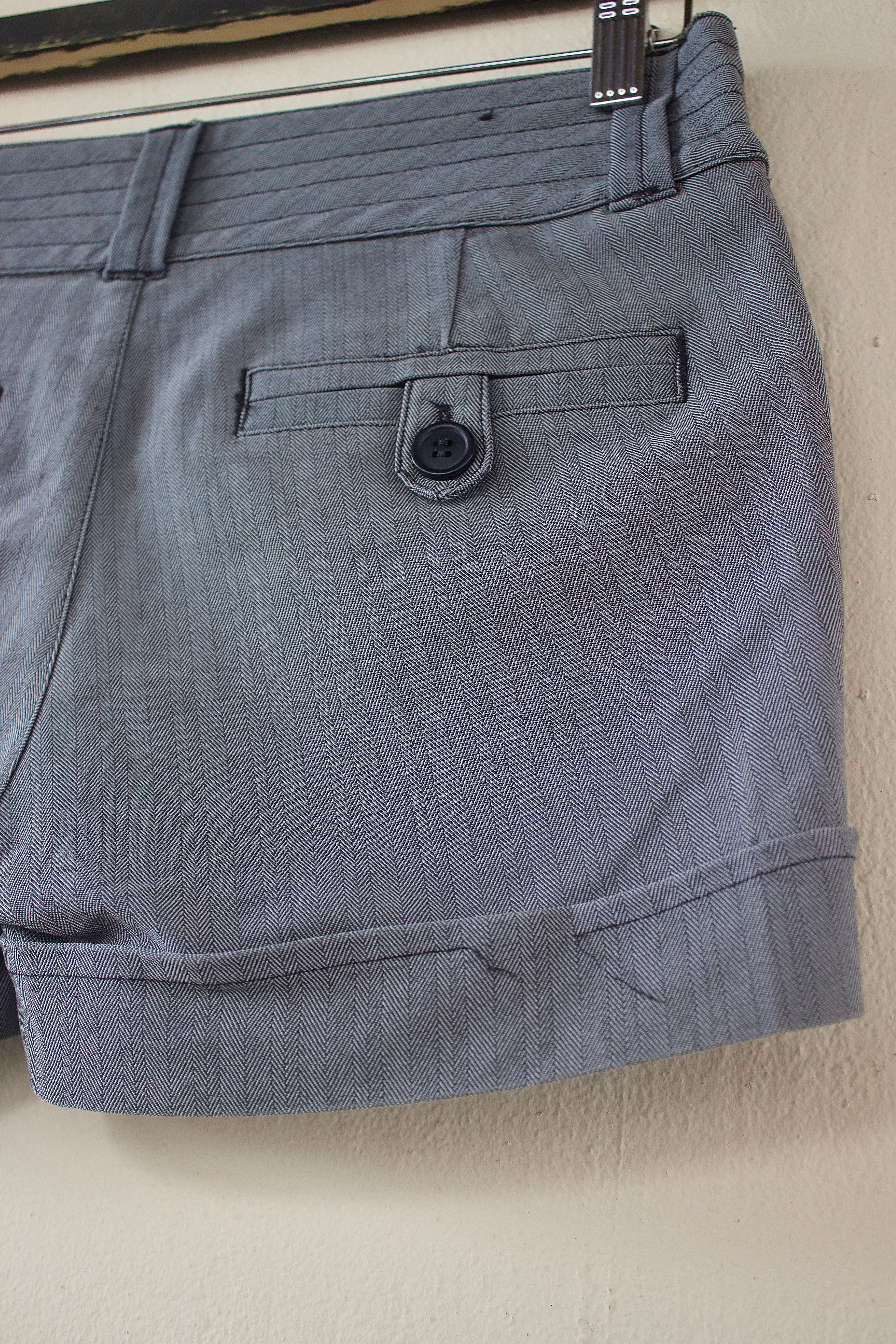 Gray Y2K Shorts
